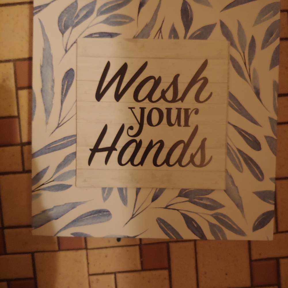 Bath room sign